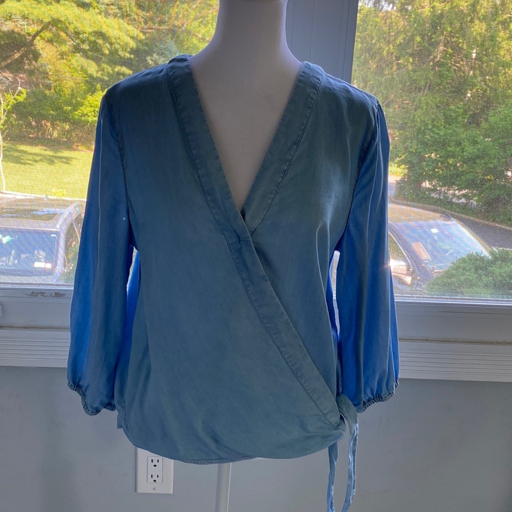 Chambray blouse